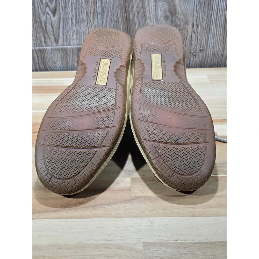 Sperry Men's Billfish 3-Eye Leather‎ Boat Shoes Size 11M Dark Tan 0799320 Casual
